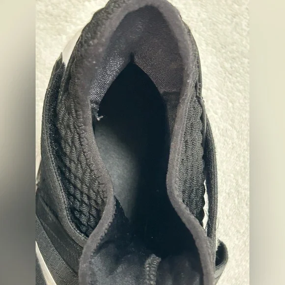 Nike 2018 LeBron Soldier 12 Mens Laceless Black & White Basketball Sneakers 9.5 - Picture 10 of 14